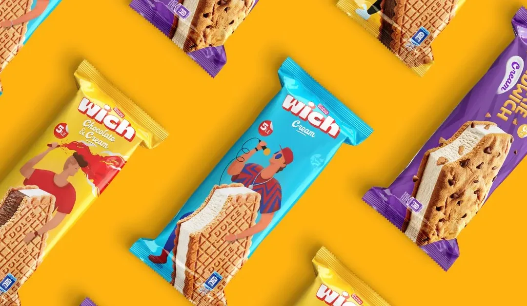 آيس كريم ويتش نستله Nestle Wich Ice Cream